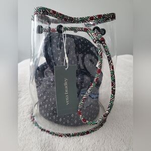 Vera Bradley 3pc Cosmetic Case